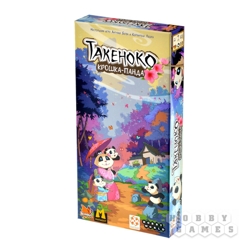 Игра настольная "Такеноко: Крошка-панда"