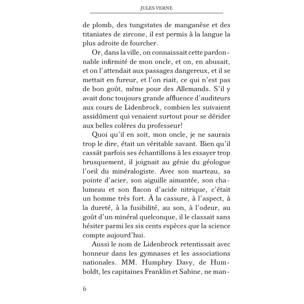 Книга на французском языке "Voyage au centre de la Terre", Жюль Верн - 6