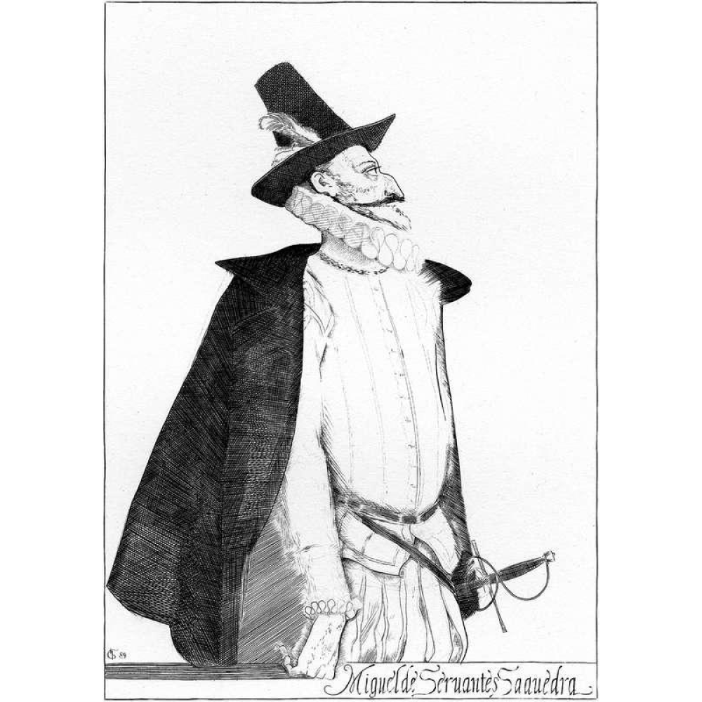 Книга "Хитроумный идальго Дон Кихот Ламанчский", Мигель де Сервантес Сааведра 