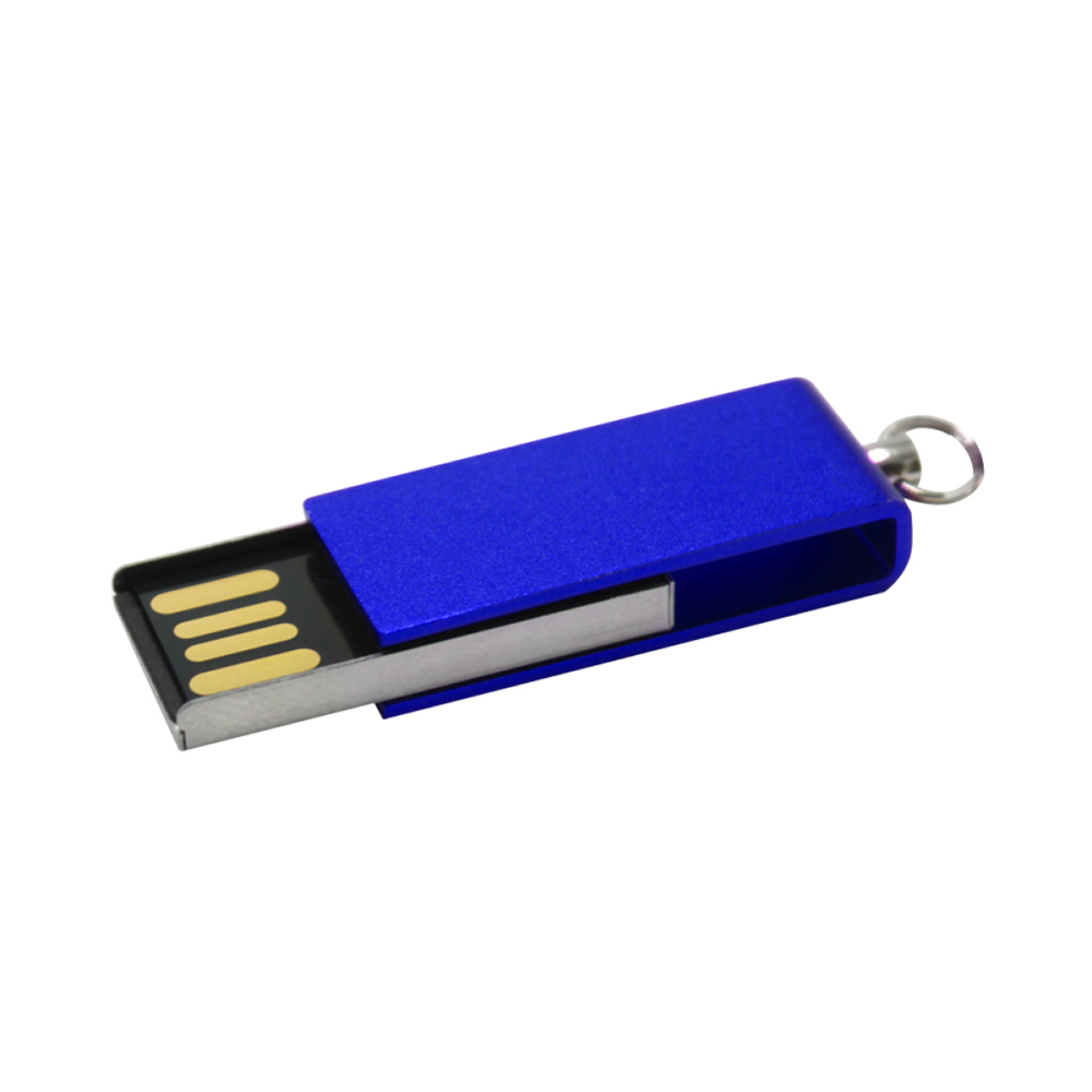 USB Flash 2.0 16 Gb VDM-055, пластик, метал, синий  - 3