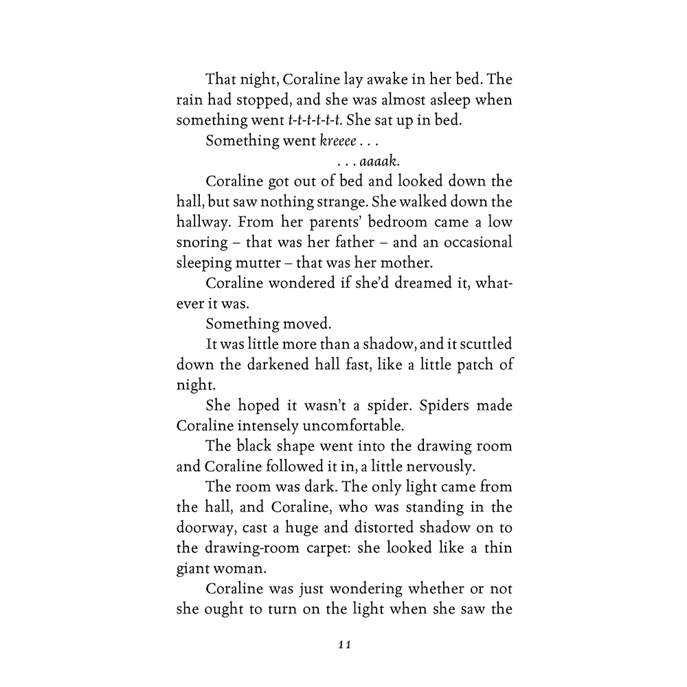 Книга на английском языке "Coraline", Neil Gaiman, Chris Riddell - 9