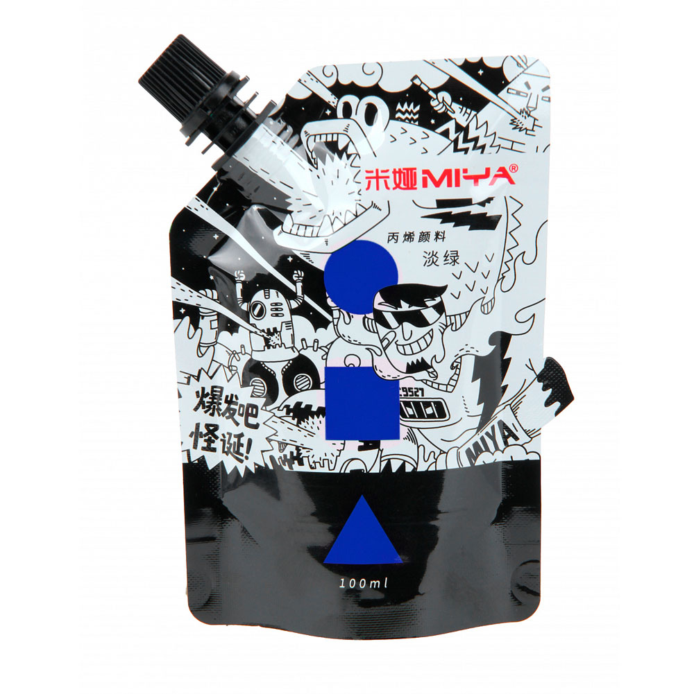 Краски акриловые "Himi Miya", 069 кобальтовый синий, 100 мл, дой-пак