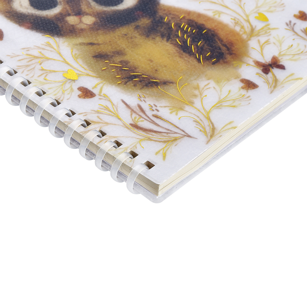 Тетрадь "Котики. Счастье", A5, 60 листов, клетка, белый - 3