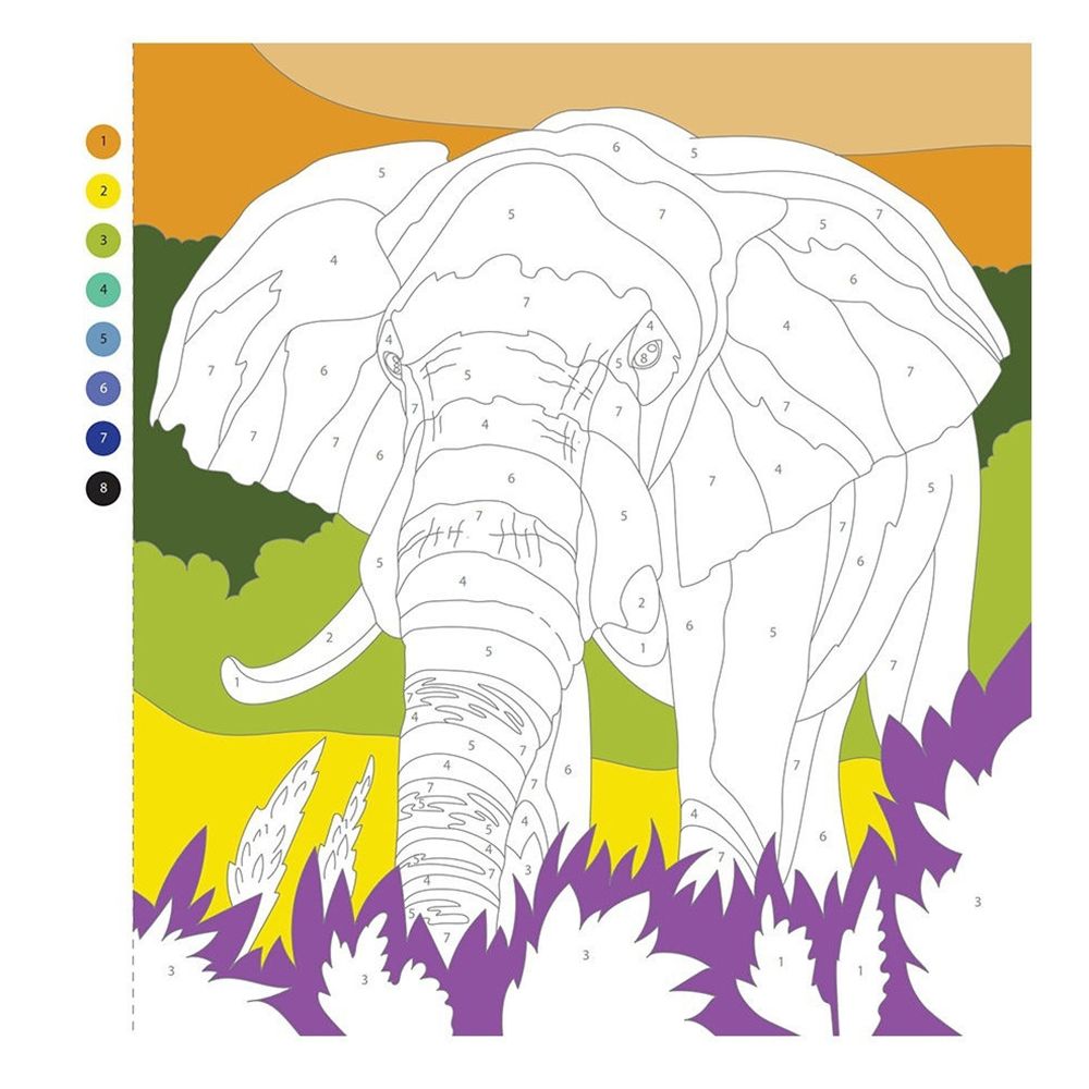 Раскраска "Coloristic Цветовой квест по номерам", Макарова Д. - 6