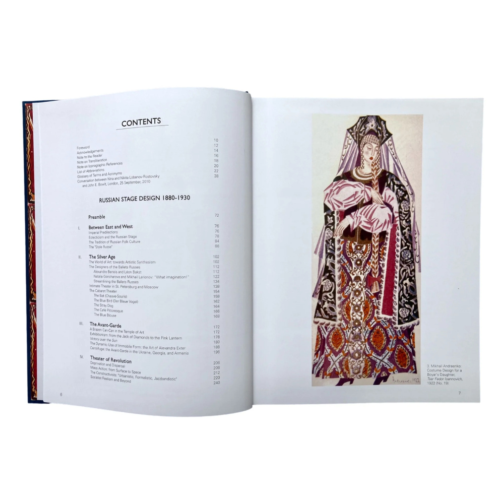 Книга на английском языке "Masterpieces of Russian Stage Design 1880-1930", John Bowlt, Nikita Lobanov-Rostovsky, Nina Lobanov-Rostovsky