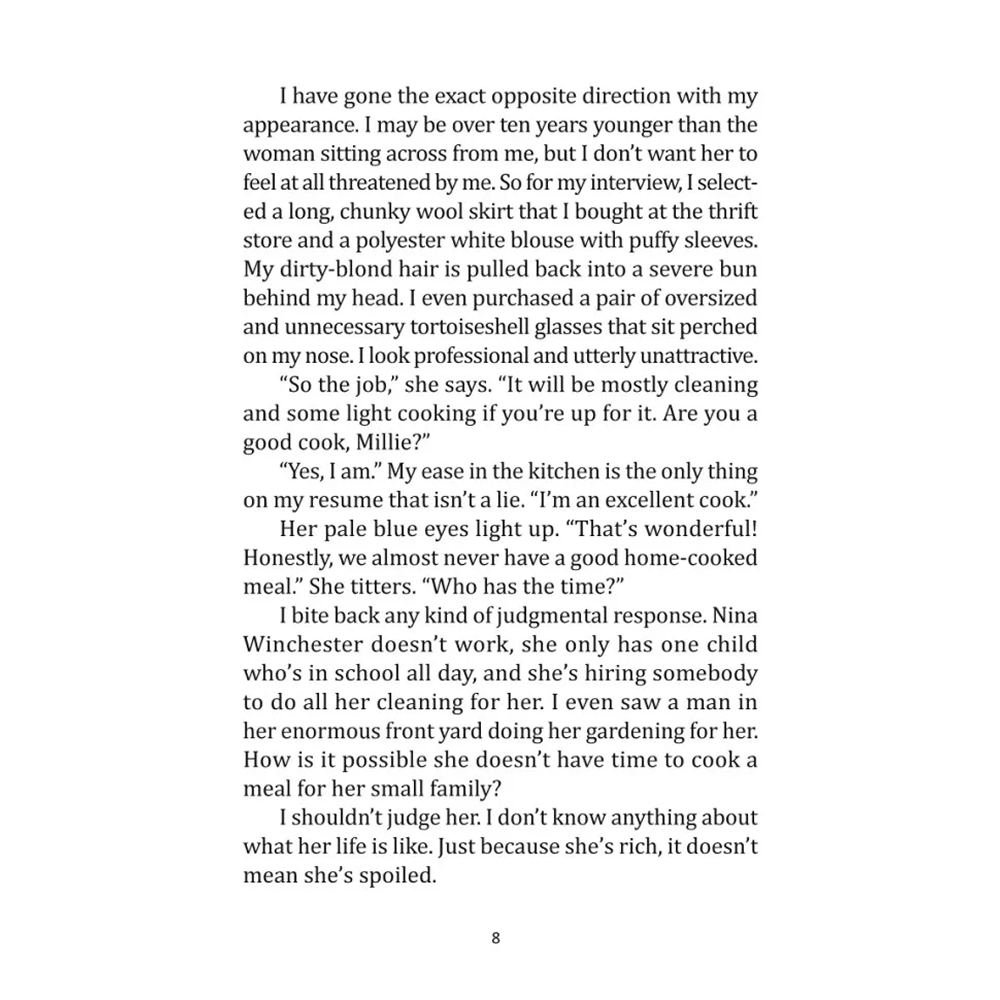 Книга на английском языке "Горничная", Фрида Макфадден - 4