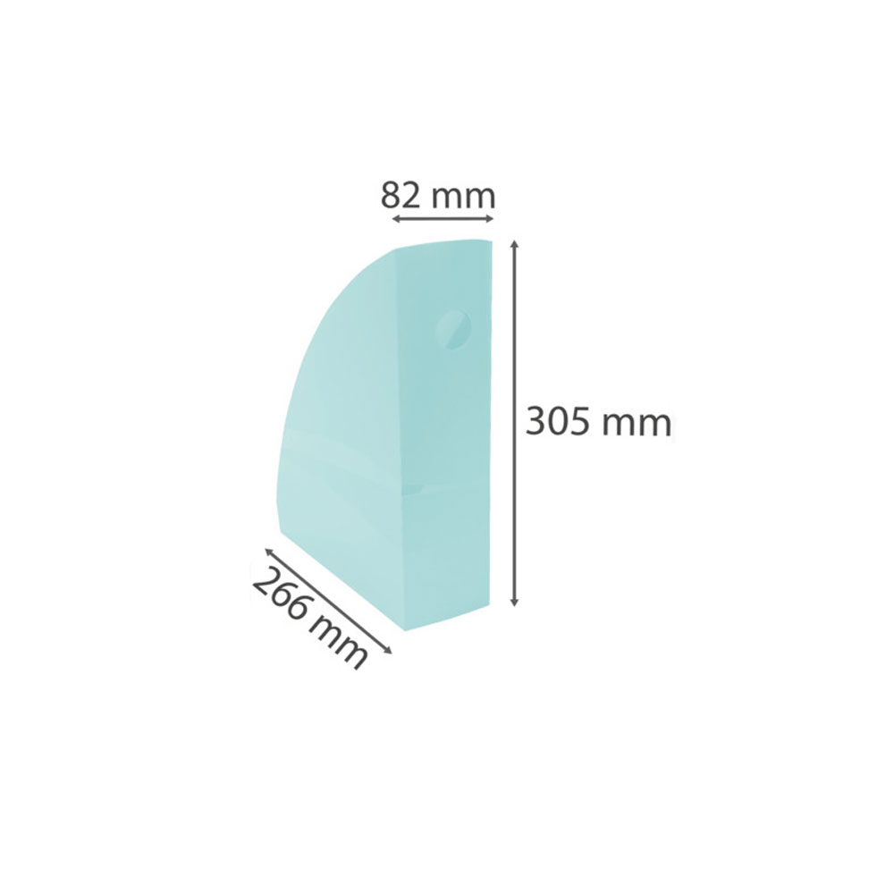 Модуль для бумаги вертикальный "Aquarel", зеленая пастель - 4