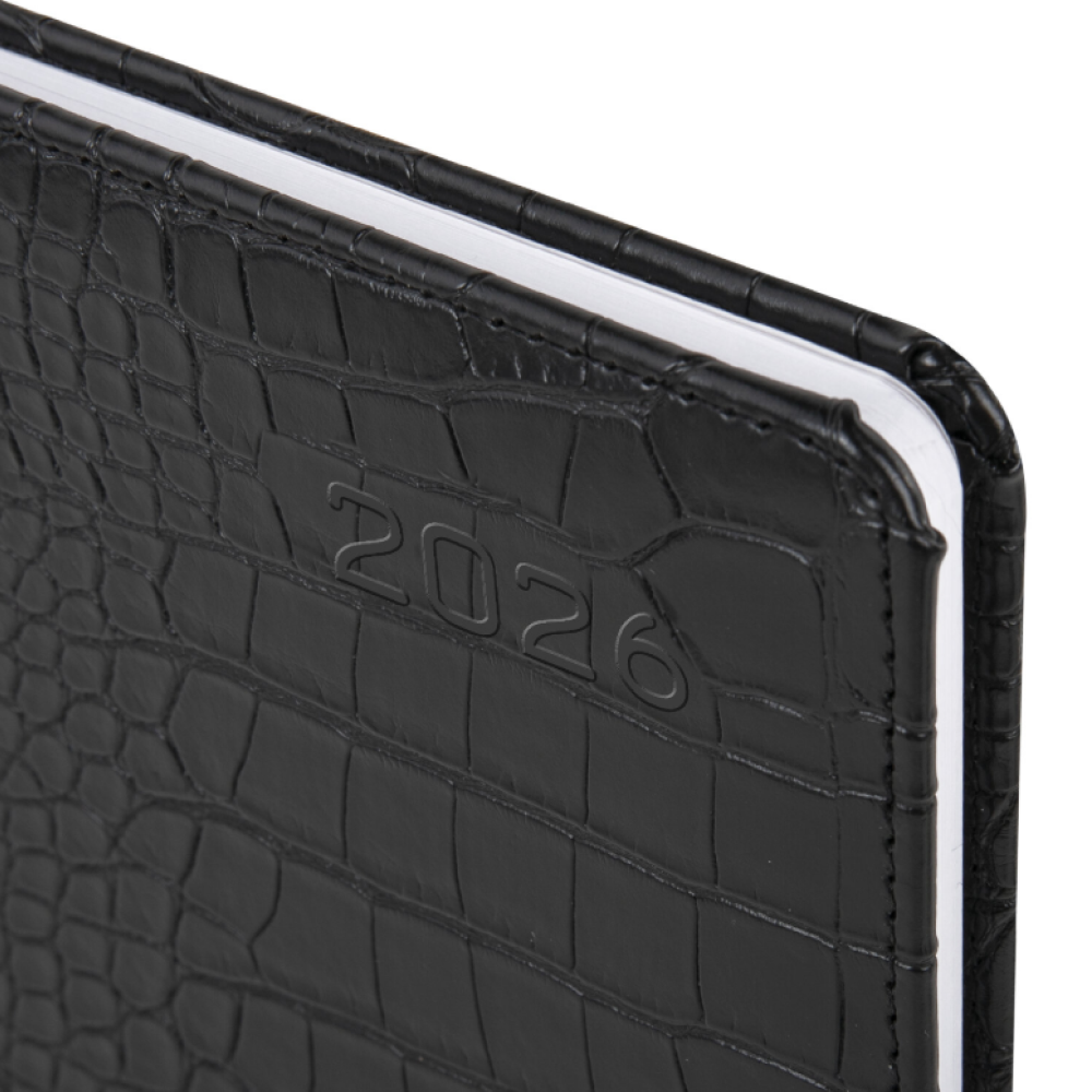 Еженедельник датированный "Party", на магните, черный, 2026 - 3