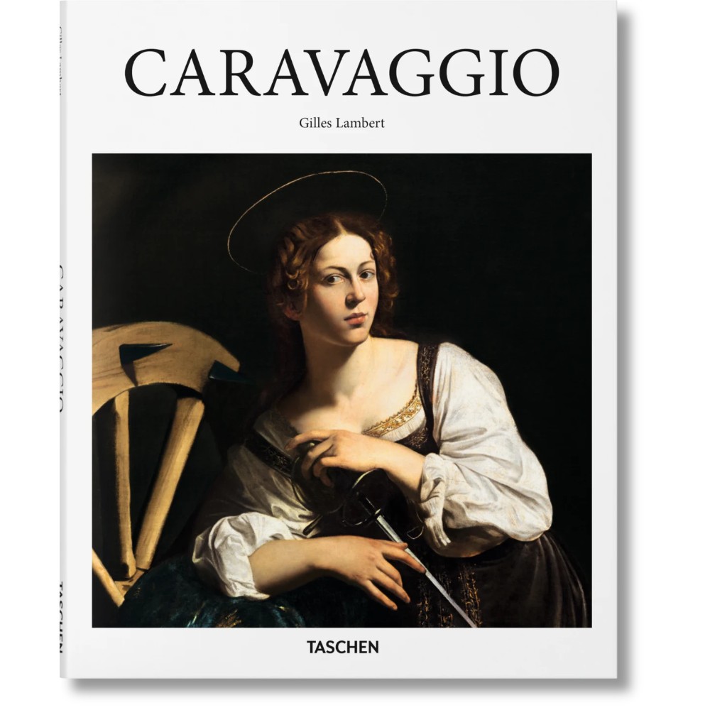  Книга на английском языке "Basic Art, Caravaggio", 