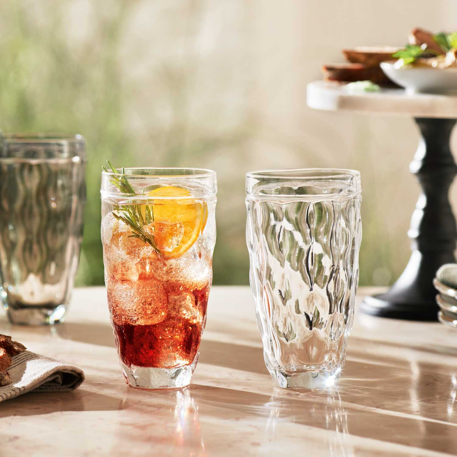 Стакан стеклянный "Brindisi", 370 мл, прозрачный - 3