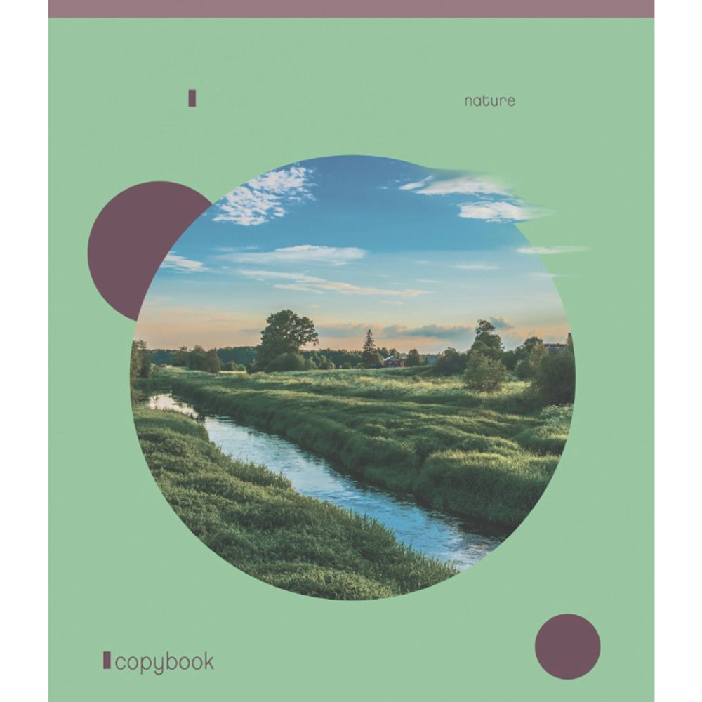 Тетрадь Listoff "Гармония", А5, 96 листов, линейка, ассорти - 5