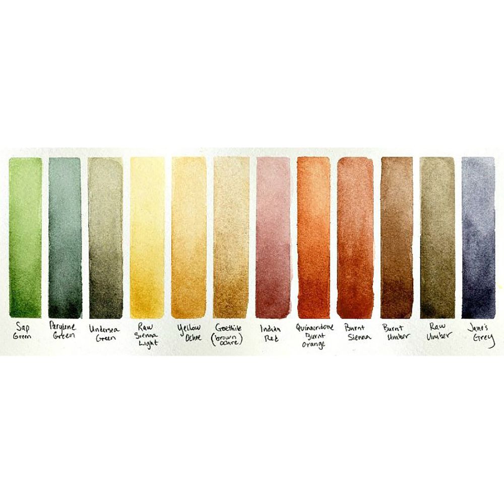 Набор акварели Daniel Smith "Extra fine", 24 цвета, кюветы - 3