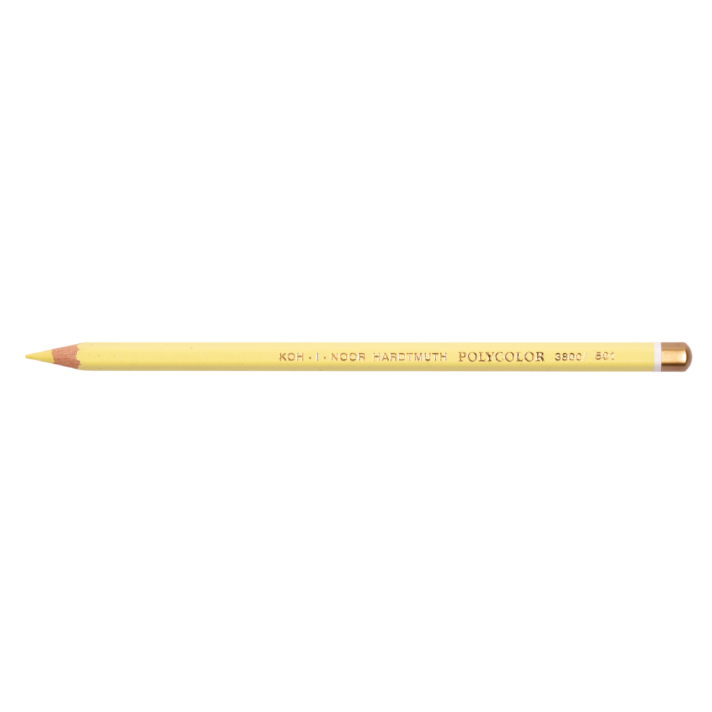 Карандаш цветной Koh-I-Noor "Polycolor 3800", 501 пыльный желтый