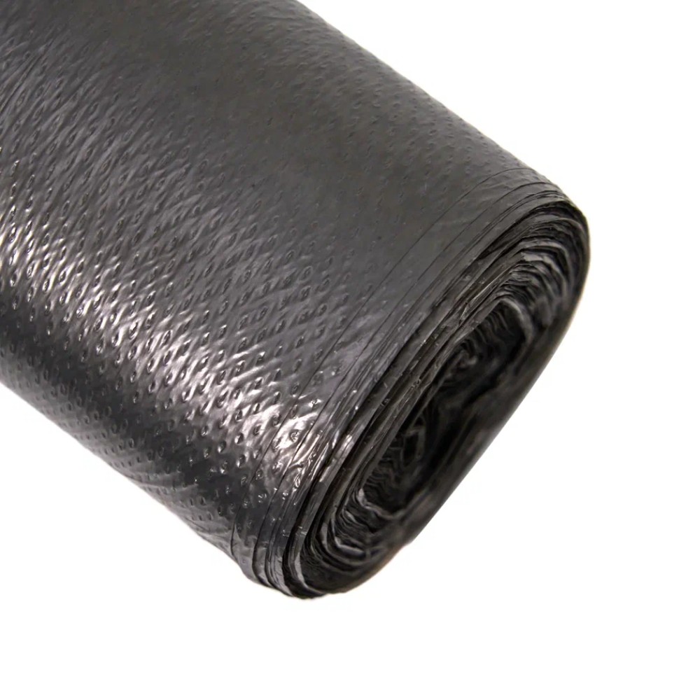 Мешки для мусора 60л, 12мкм, 60х70см, 50 шт/рулон, черный