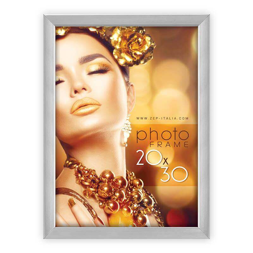 Фоторамка "WALES", 15х20 см, серебристый