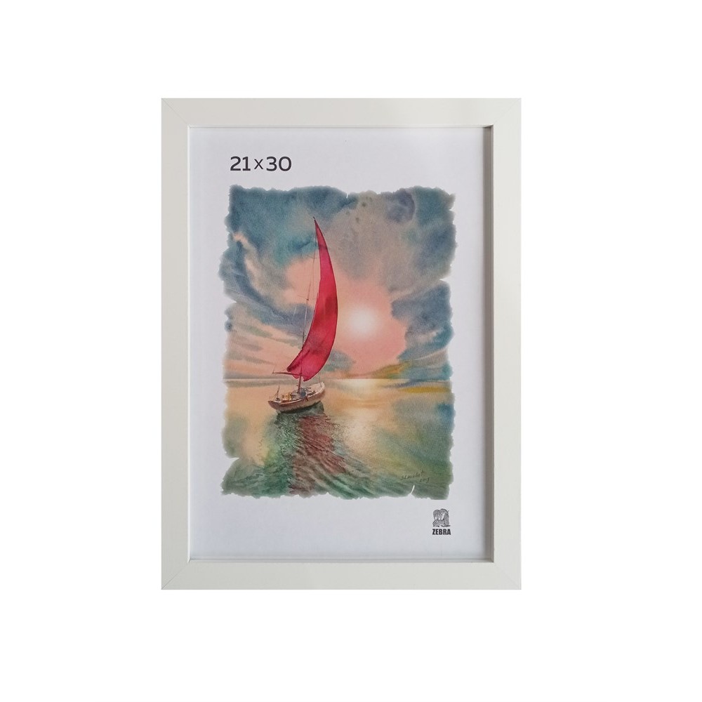 Фоторамка "П2-200 Zebra", белый