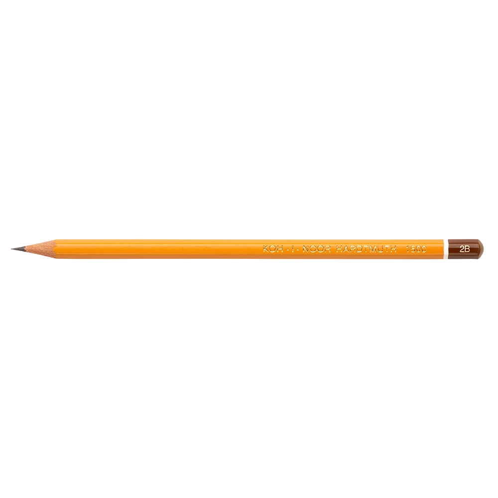 Карандаш чернографитный "Koh-I-Noor 1500", 2B