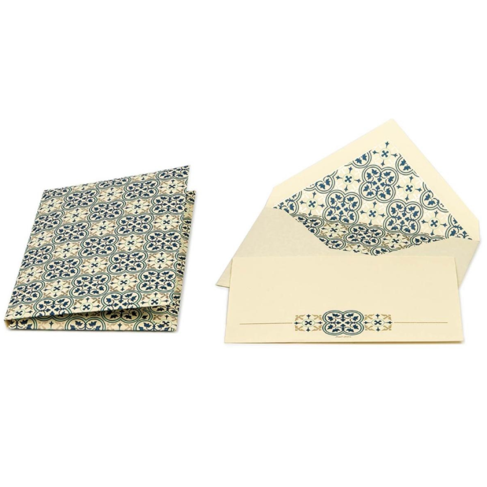 Набор бумаги почтовой Kartos "Quadrilobo Blocchetto medio"