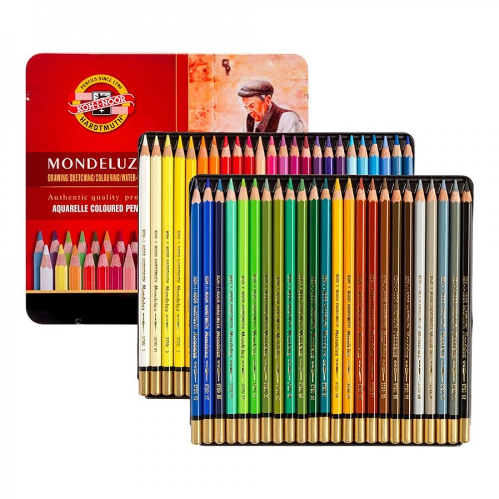 Карандаши акварельные "Mondeluz", 48 цветов