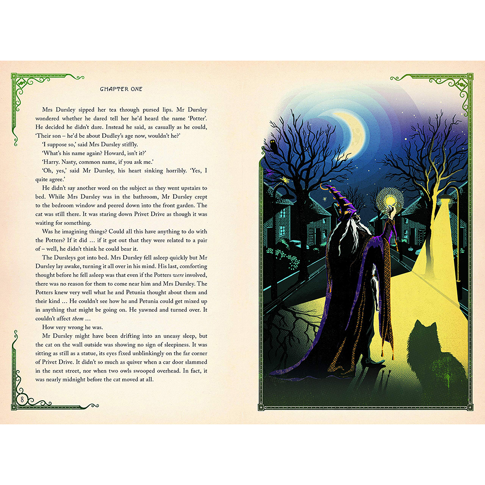 Книга на английском языке "Harry Potter and the Philosopher`s Stone: MinaLima Ed HB", Rowling J.K.  - 3