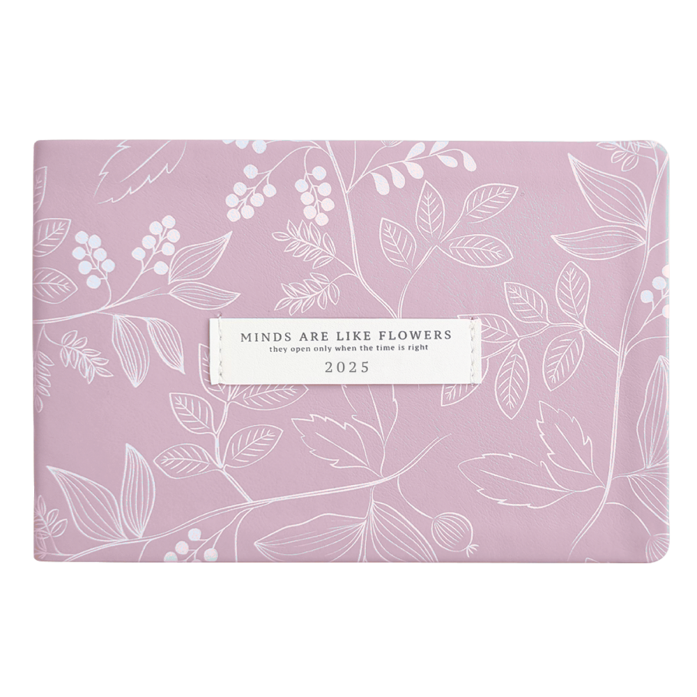 Еженедельник датированный "June" на 2026 год, А6, 128 страниц, розовый