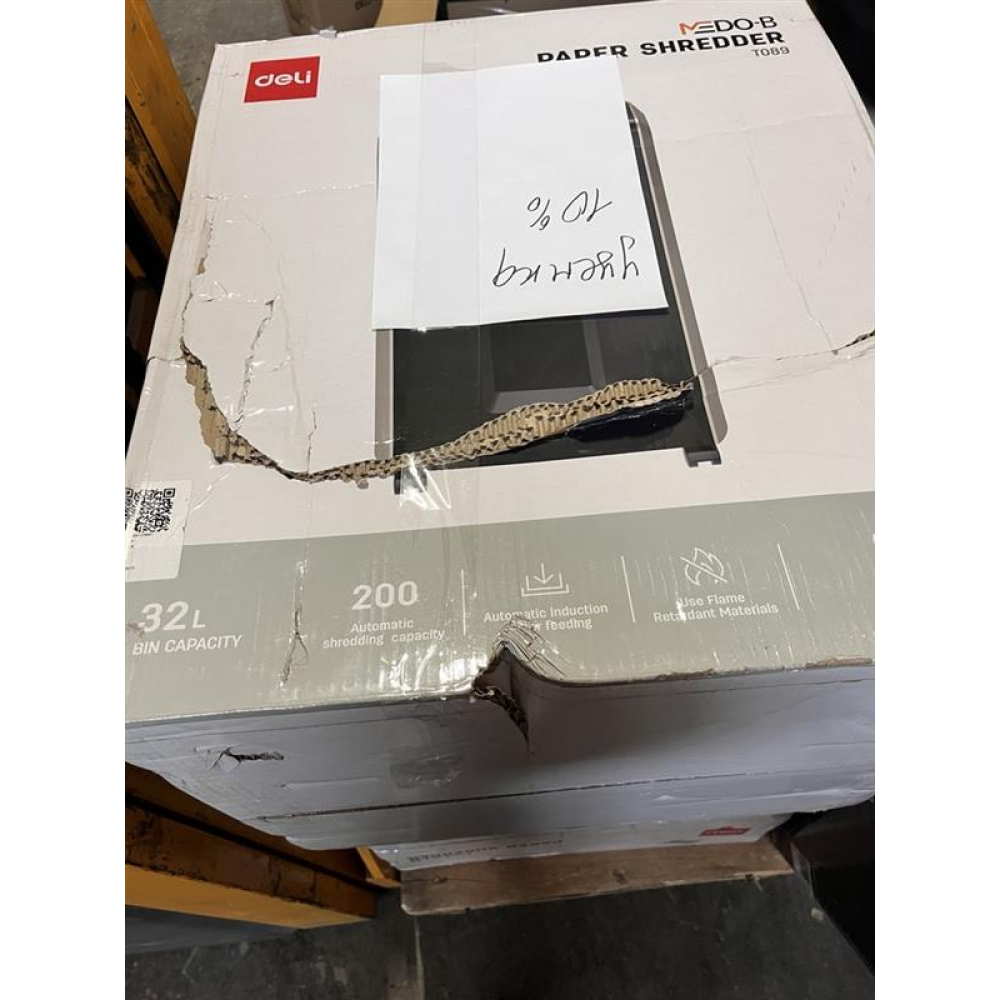 Шредер Deli ET089 (ET089), черный, -10% - 8