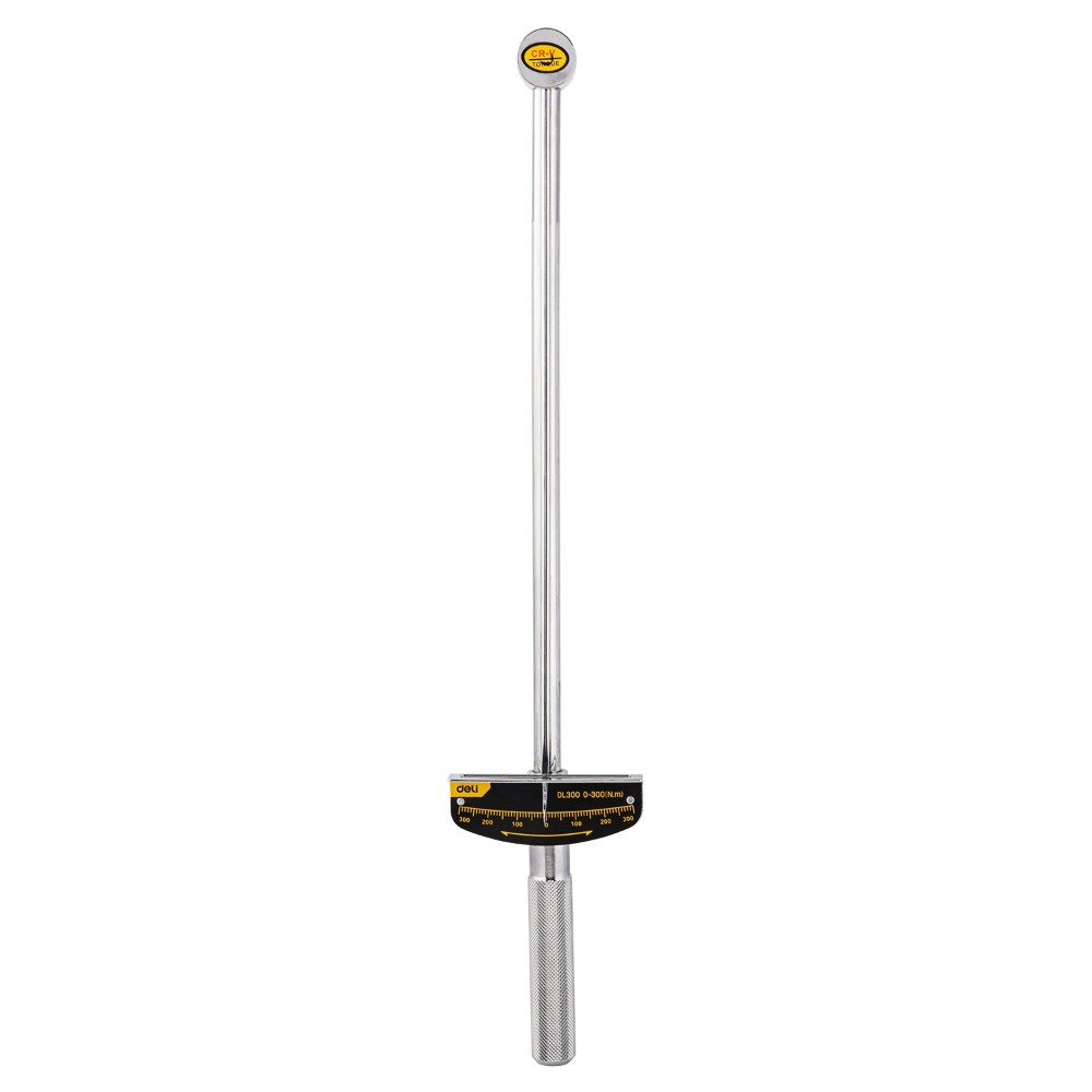 Ключ динамометрический Deli YS EDL300, 0-300 Нм 1/2", 480 мм
