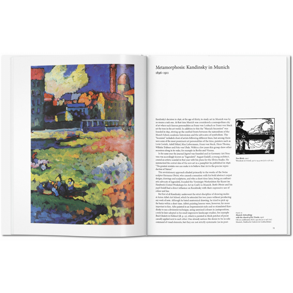 Книга на английском языке "Basic Art. Kandinsky", Hajo Duchting