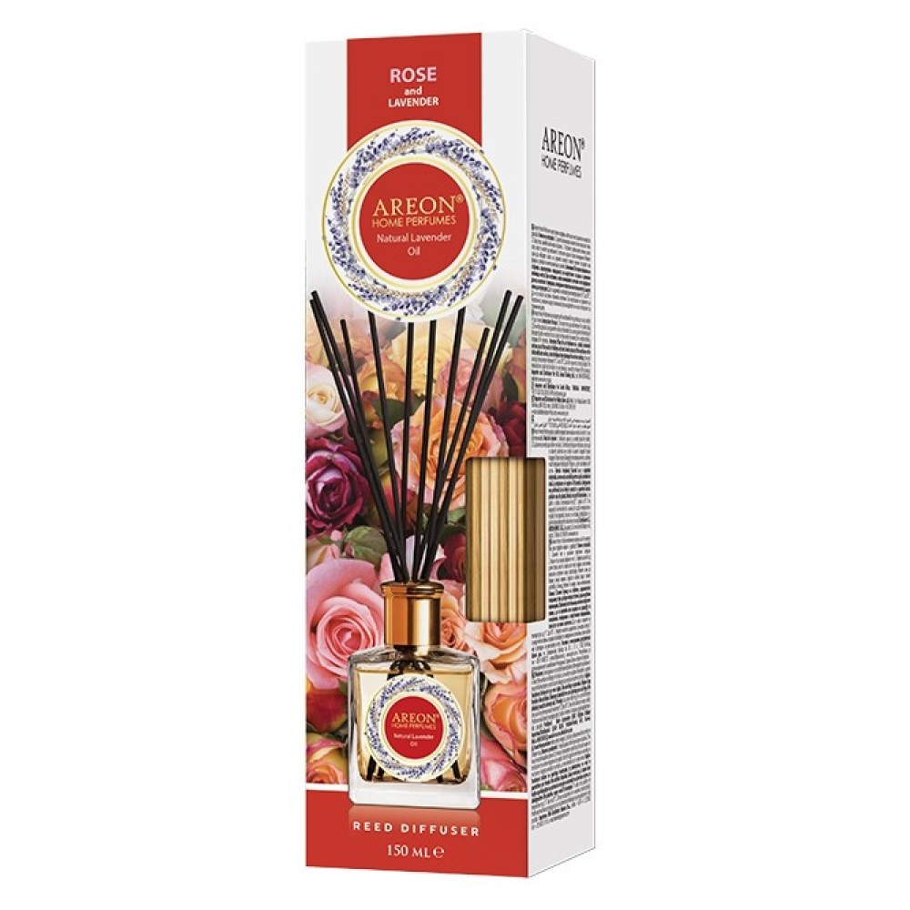 Аромадиффузор Areon Home perfume sticks роза и масло лаванды, 150 мл - 3