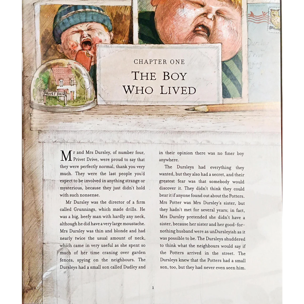 Комплект книг на английском языке "Harry Potter. The Illustrated Editions: Years 1 and 2", J.K. Rowling, Ill. Jim Kay  - 5