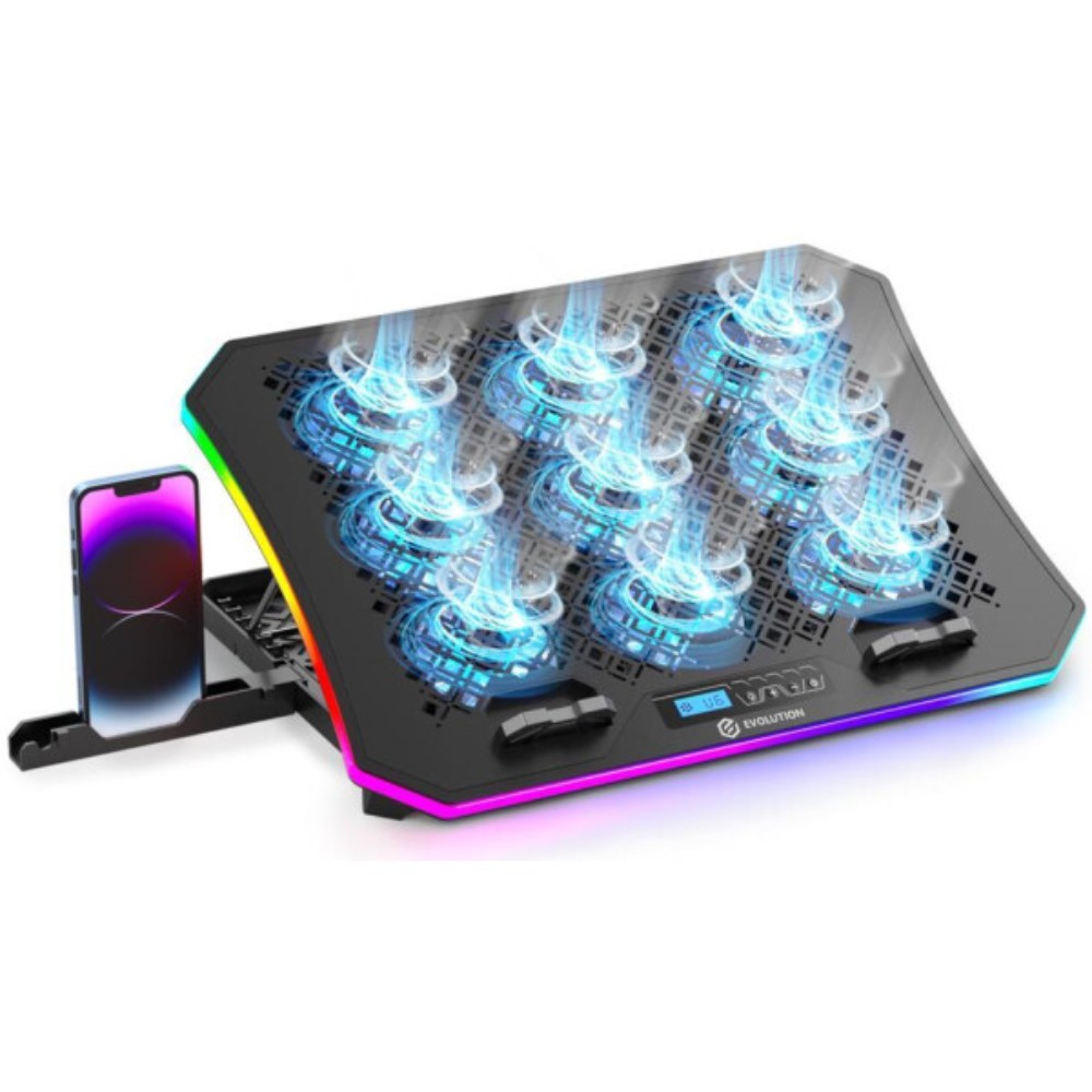 Подставка для ноутбука EVOLUTION LCS-05 RGB
