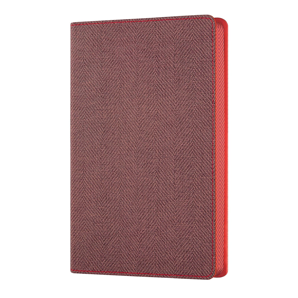 Блокнот Castelli Milano "Harris Red", A5, 120 листов, линейка, бордовый