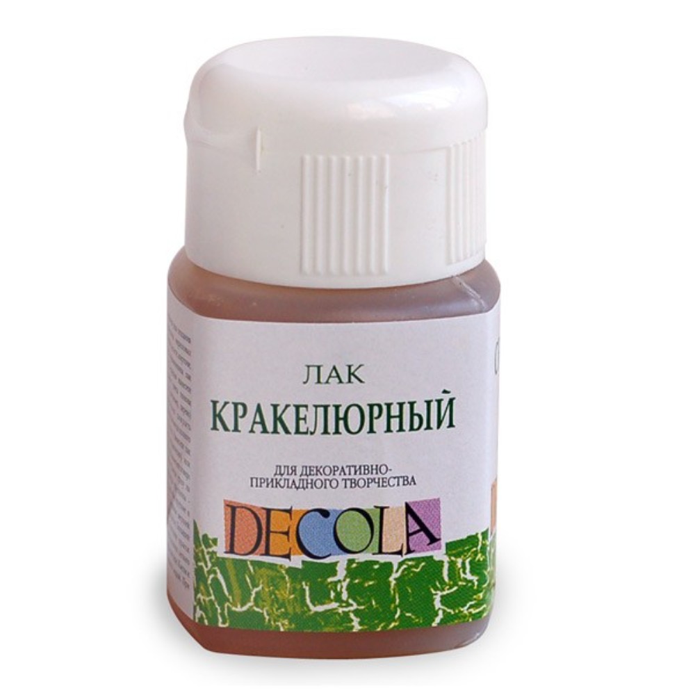 Лак кракелюрный "Декола", 50 мл.