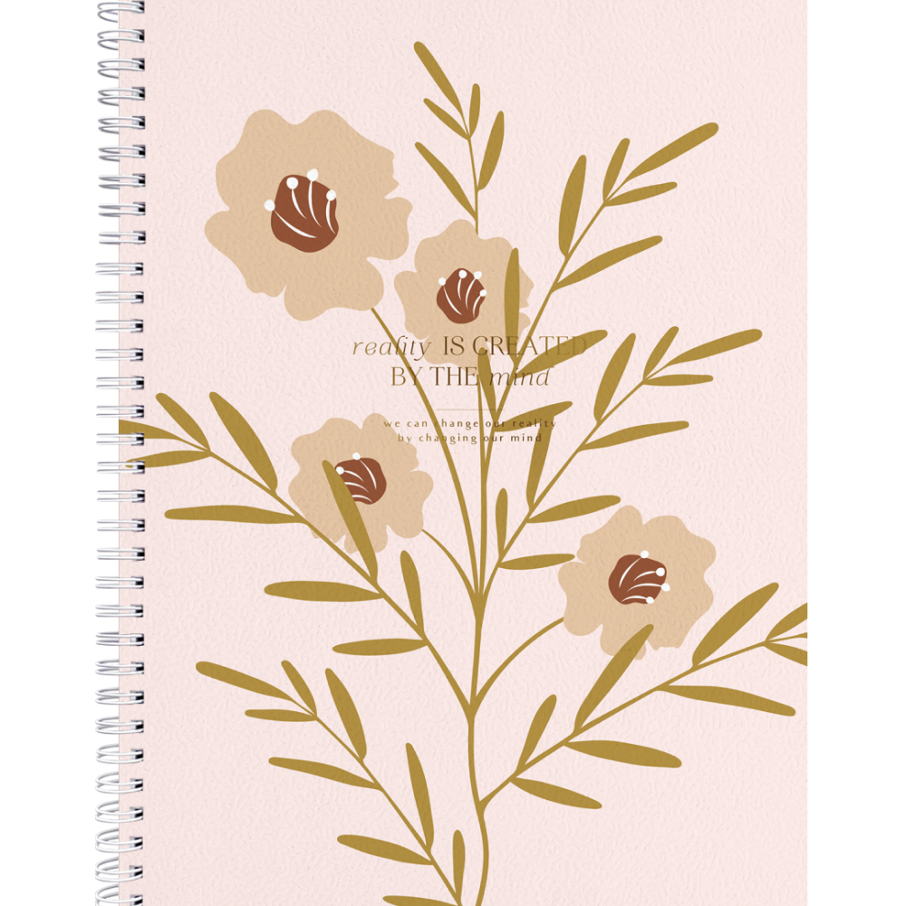 Тетрадь "April букет", А4, 96 листов, клетка, розовый