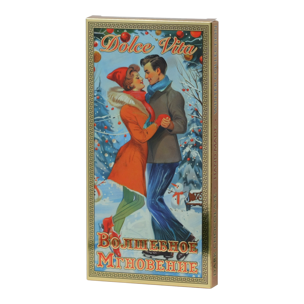 Шоколад темный Dolce Vita "Волшебное мгновение", 100 гр.