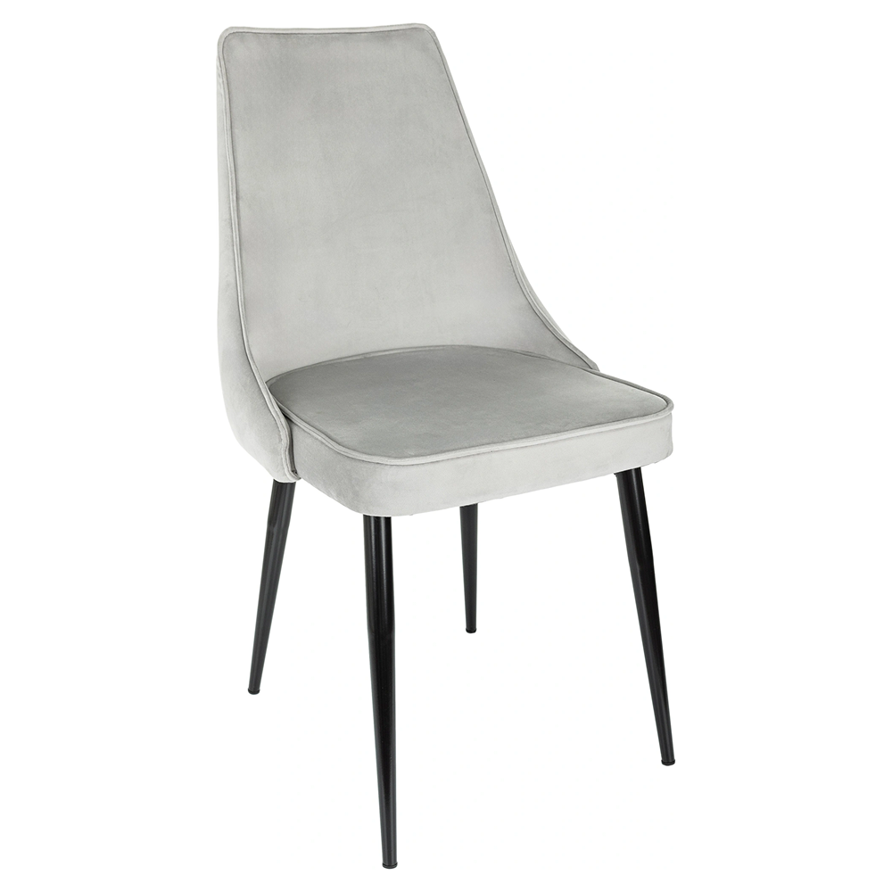 Стул Бюрократ "CH-K4_2", ткань, светло-серый, металл, комплект 2 штуки - 2