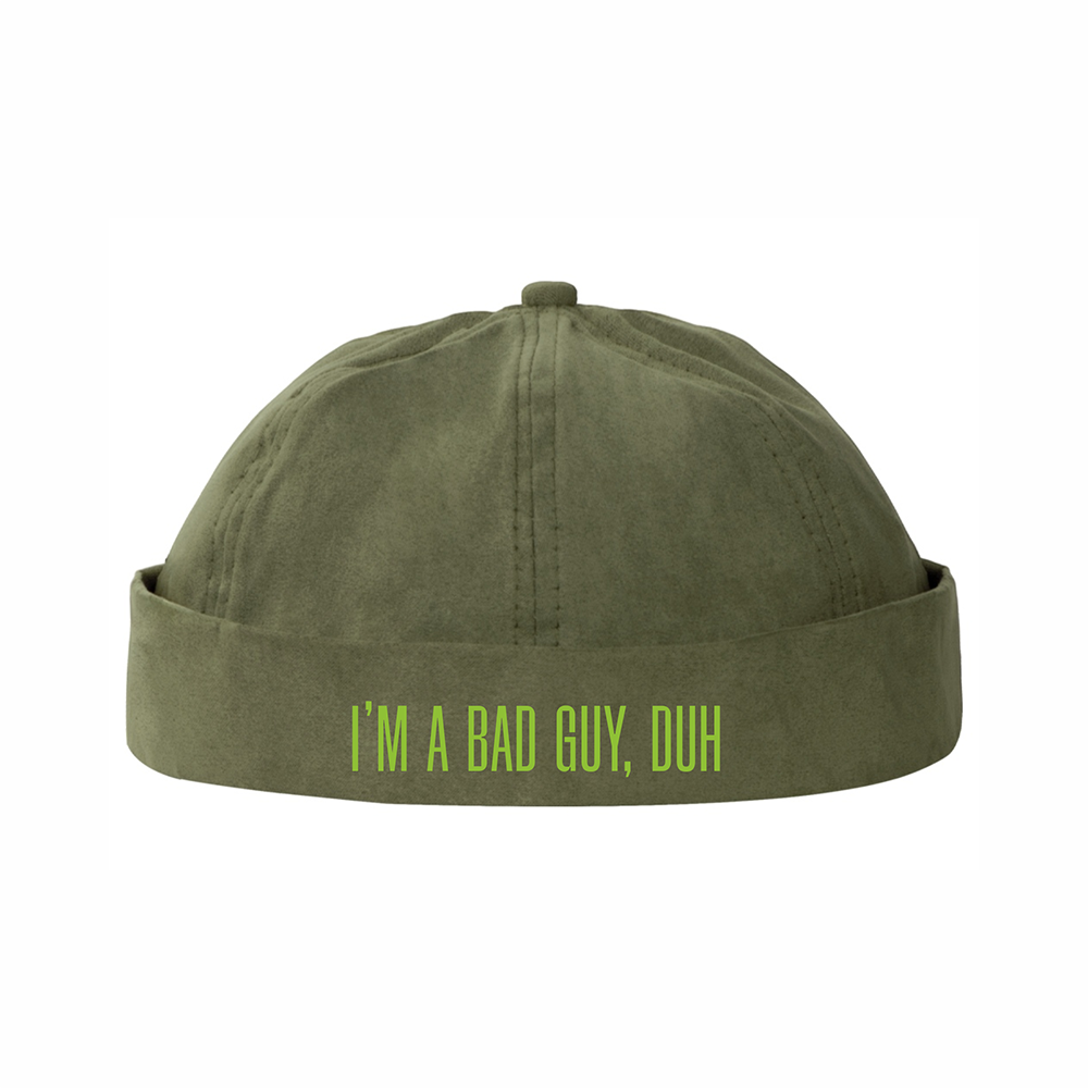 Шапка «I’m a bad guy», унисекс, хаки