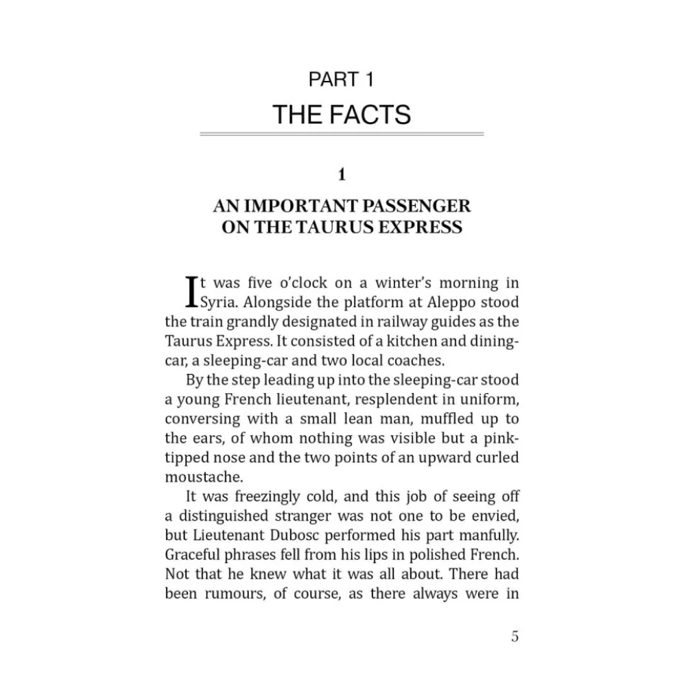 Книга на английском языке "Убийство в Восточном экспрессе. Murder on the Orient Express", Агата Кристи - 3