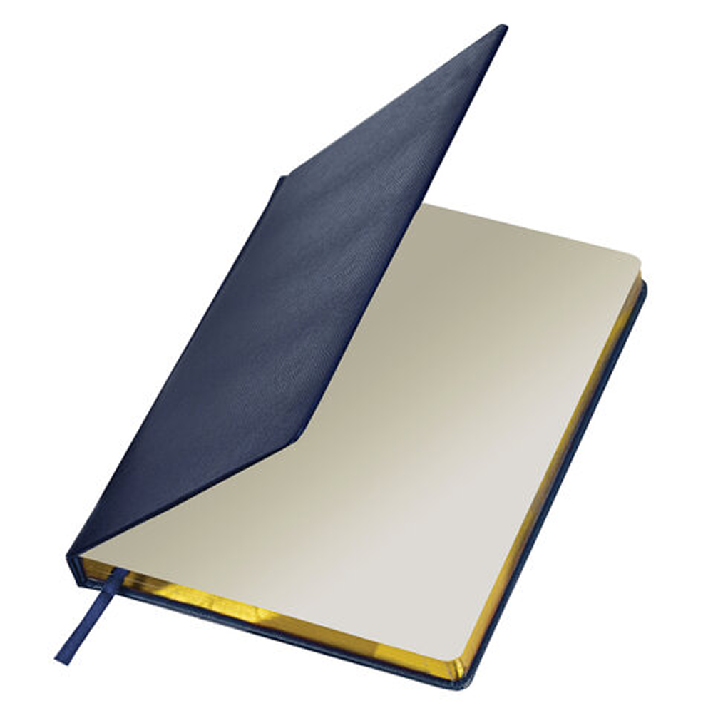 Ежедневник датированный "Iguana" на 2026 год, А4, 336 страницы, синий, срез золотой - 3