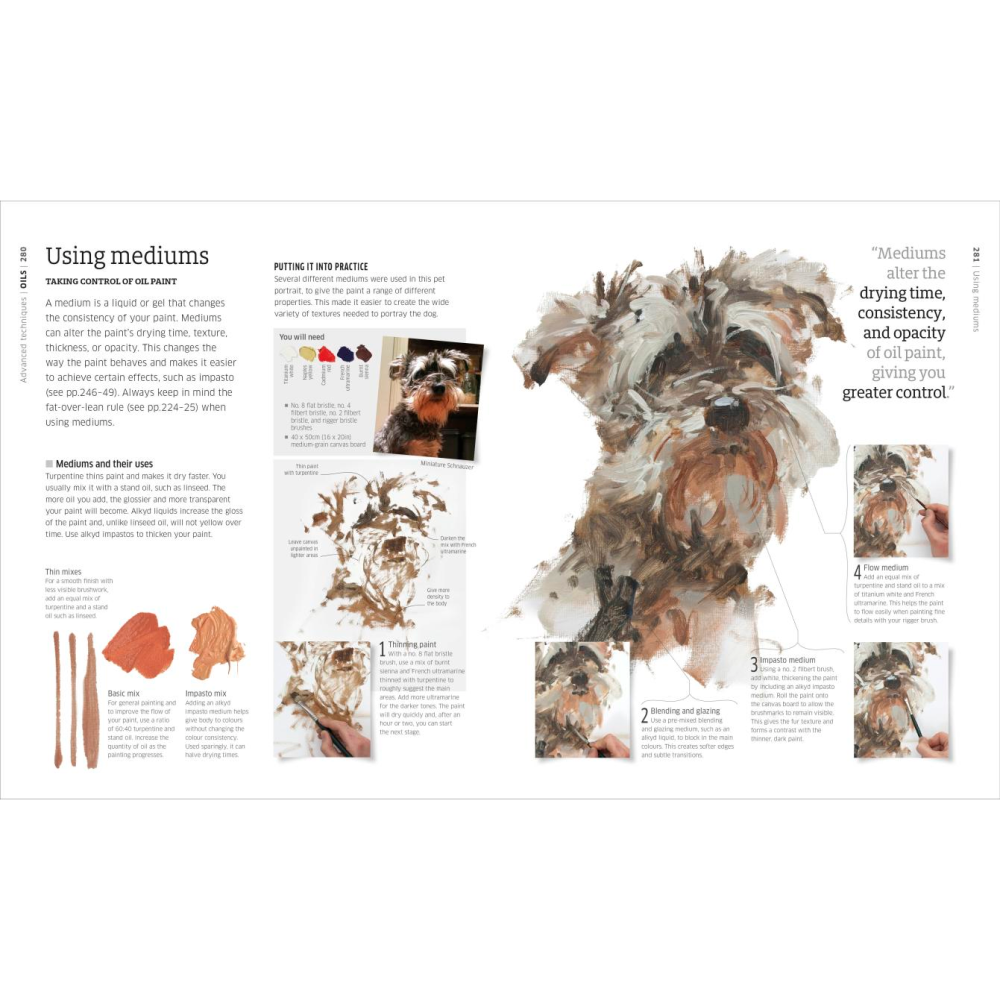 Книга на английском языке "Artists Painting Techniques", DK - 6