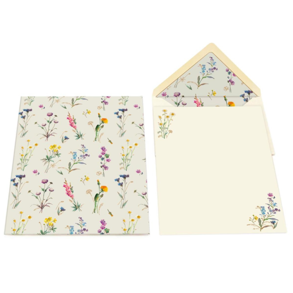 Набор бумаги почтовой Kartos "Wild Flowers Plico"