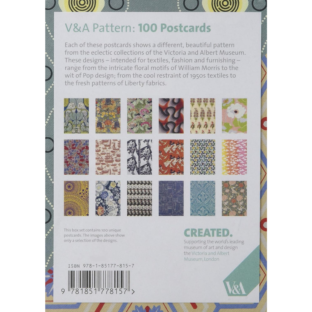 Открытки на иностранном языке "V&A Pattern. 100 Postcards"