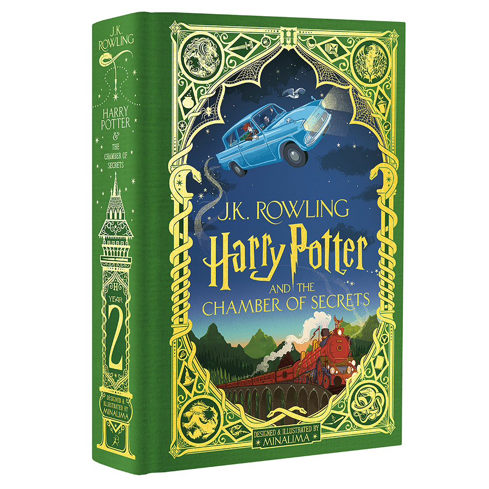 Книга на английском языке "Harry Potter and the Chamber of Secrets: MinaLima Edition", Rowling J.K.