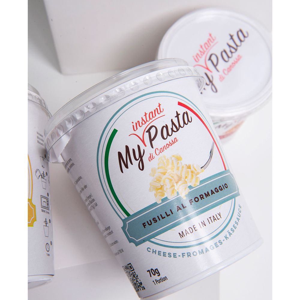 Паста фузилли "My instant pasta" со вкусом сыра, 70 г - 4