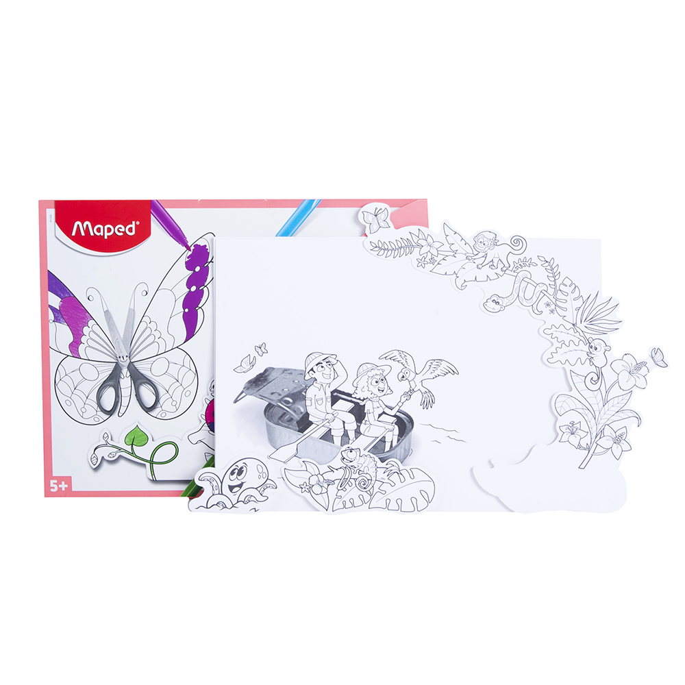 Набор для творчества Maped "Creative”: раскраска с наклейками - 7