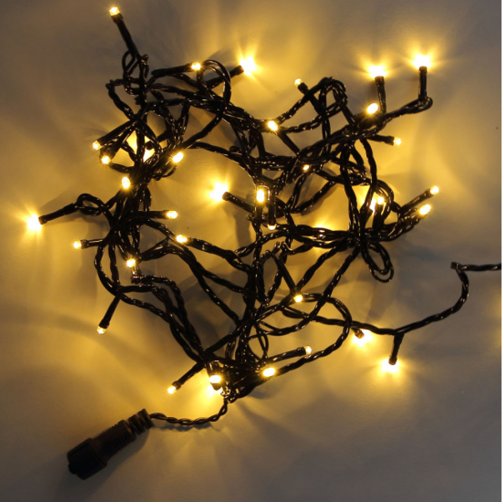 Гирлянда уличная "Нить", 10 м, тепло-белый