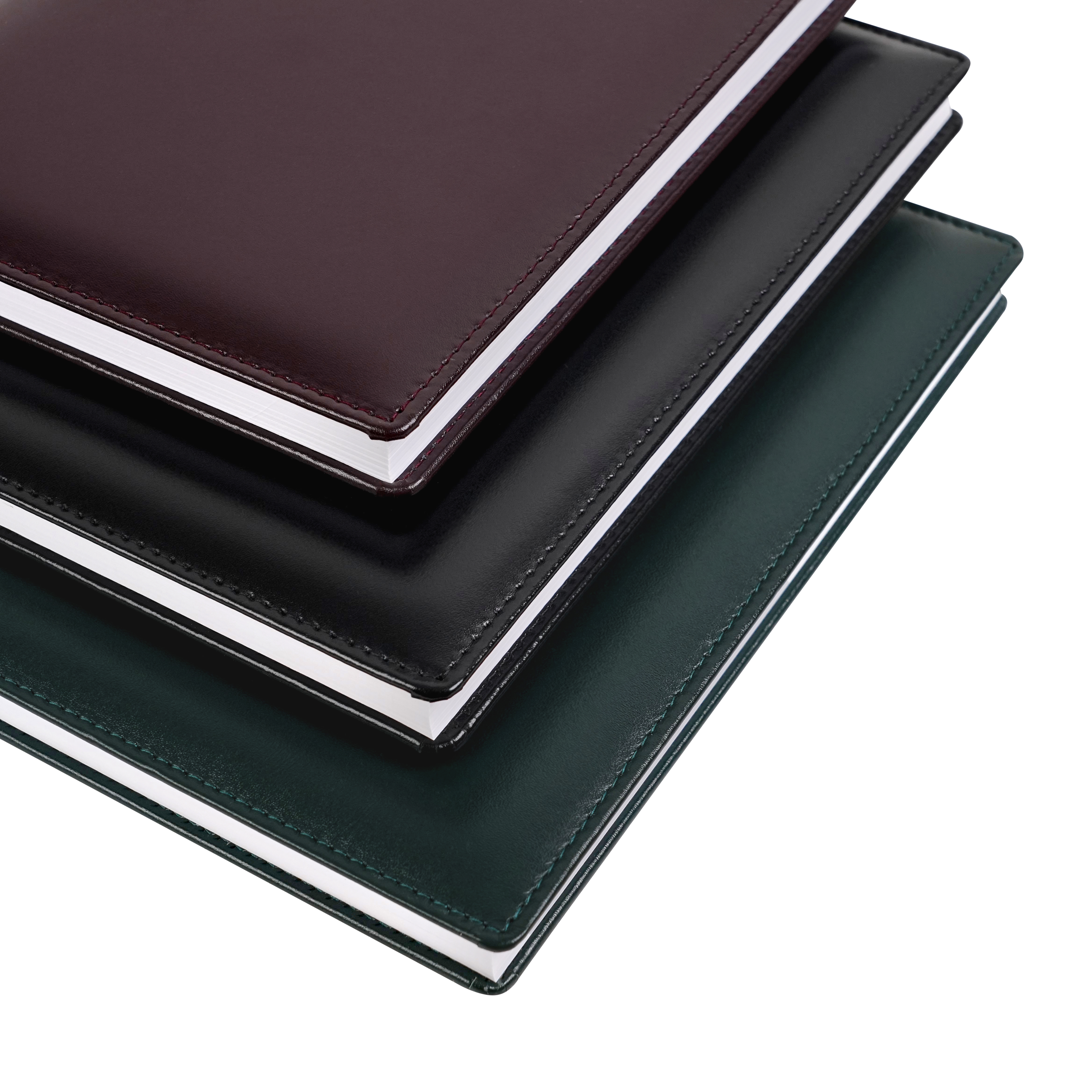 Ежедневник недатированный "Pelle Siena", А5, 272 страницы, бургунди - 11