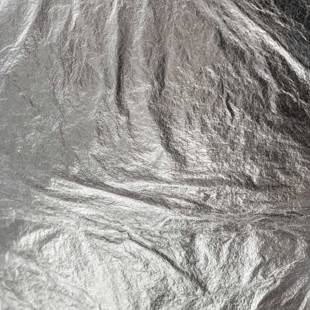 Поталь "Малевичъ", 14x14 см, 25 листов, имитация серебра 