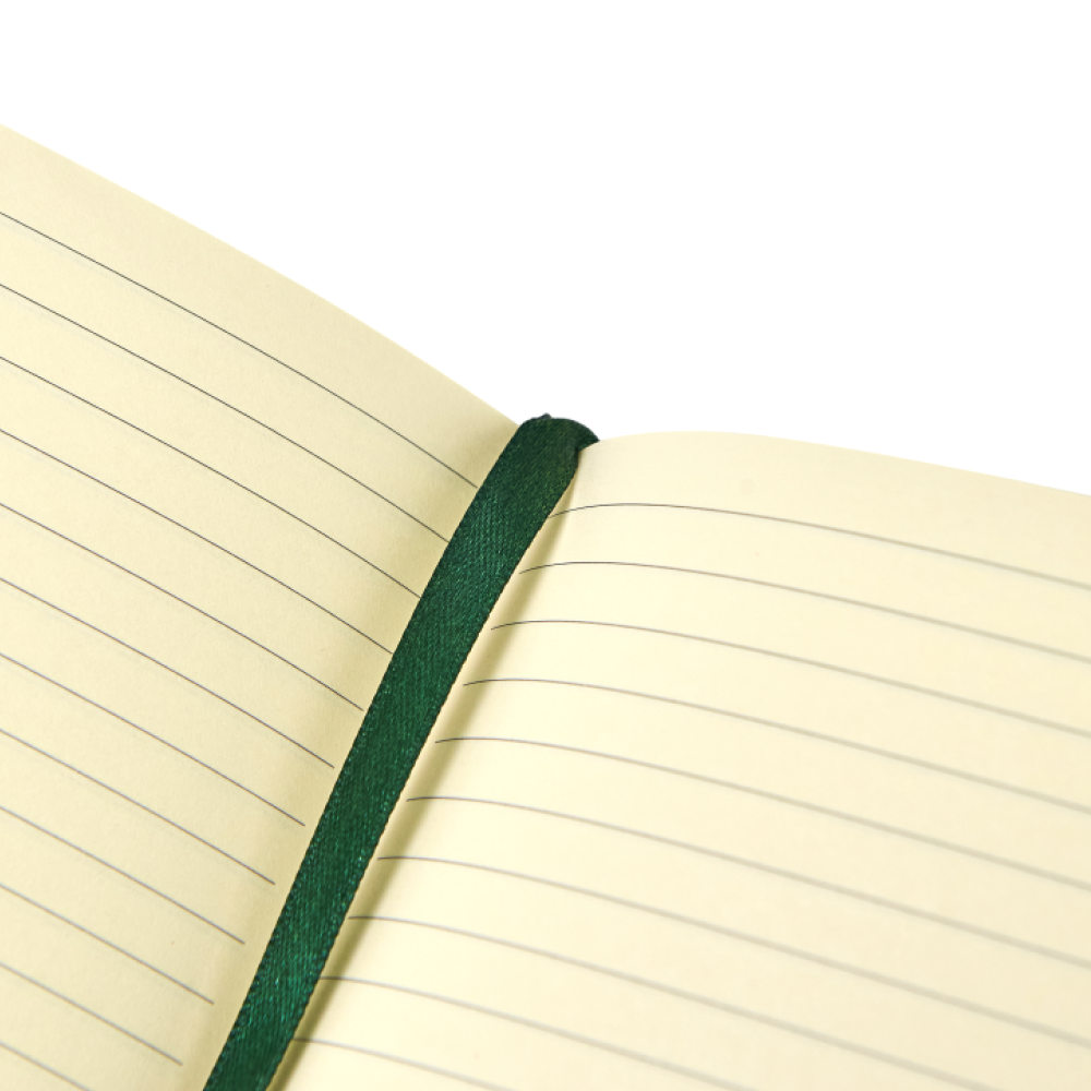 Блокнот "A5-001", А6, 80 листов, темно-зеленый - 5