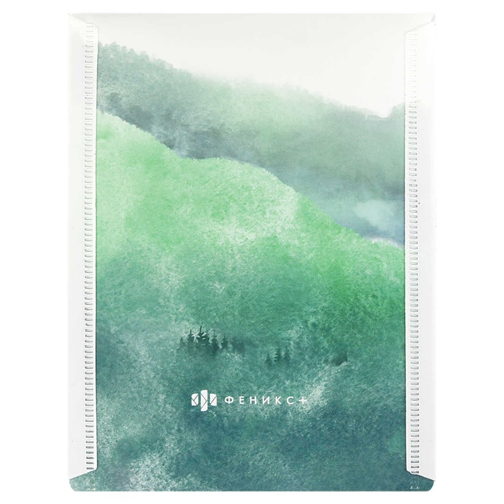 Папка-конверт на кнопке "Путешественница", С6, зеленый - 4